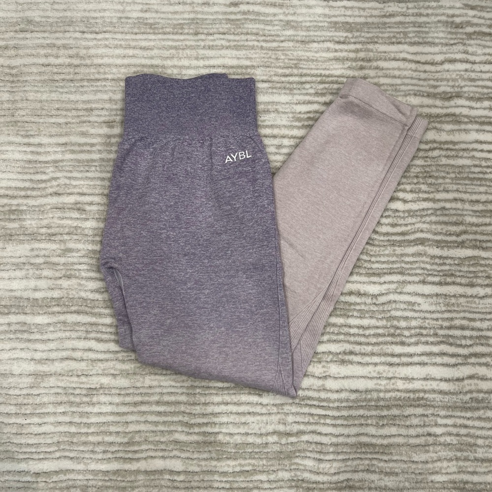 AYBL lavender ombre leggings